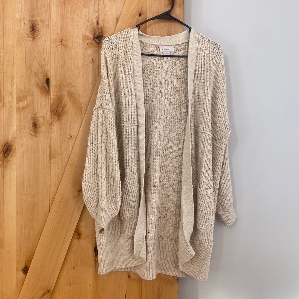 Knit cardigan